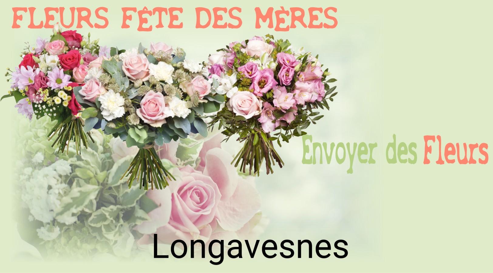 Bouquet de Fête des Mères livré à Longavesnes
